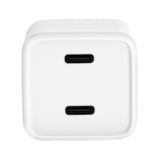 Xceed 65W GaN Vegglader med 2 x USB-C - Hvit