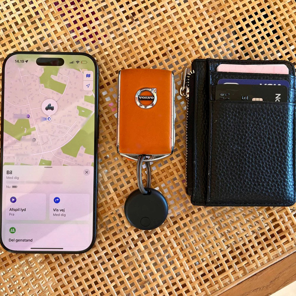 Zmartgear Bluetooth GPS-Tracker - Kompatibel med Apple Find My - Svart