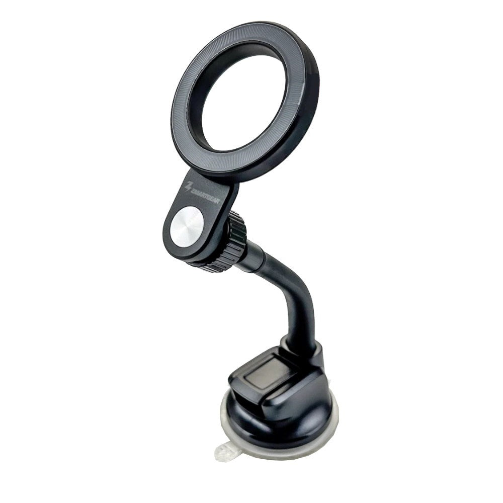 Zmartgear Mobilholder med Sugekopp for Frontrute / Dashbord - MagSafe Kompatibel - Svart