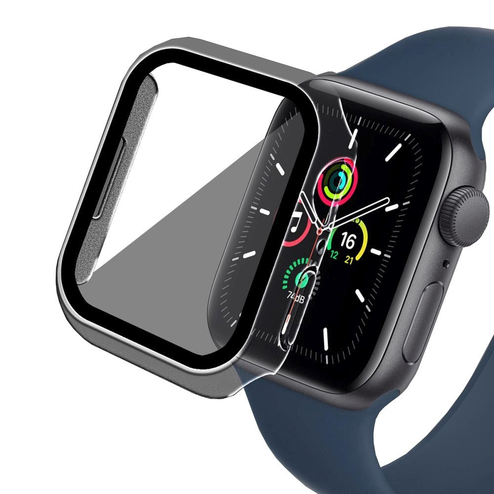 Apple Watch 9/8/7 (45mm)) ENKAY Deksel og Herdet Glass - Gjennomsiktig