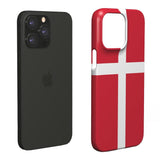 EIDERWOOD iPhone 11 Hard Plast Deksel - Danmarks Flagg