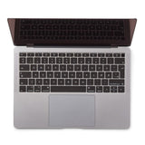 Philbert MacBook Air (A1932) Keyboard Deksel m. Nordisk Tastatur - Black