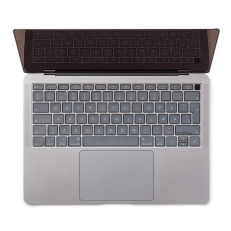 Philbert MacBook Air (A1932) Keyboard Deksel m. Nordisk Tastatur - Transparent