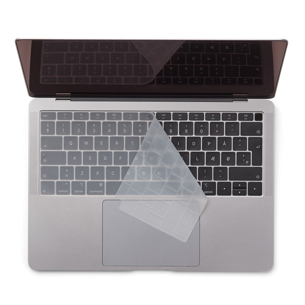 Philbert MacBook Air (A1932) Keyboard Deksel m. Nordisk Tastatur - Transparent