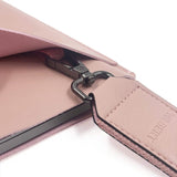 Philbert UltraSlim Vegansk Skinn Sleeve m. Stropp til MacBook / Laptop 13" (31,0 x 22,5 x 2 cm) - Rosa