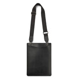 Philbert UltraSlim Vegansk Skinn Sleeve m. Stropp til MacBook / Laptop 15" (35,5 x 25 x 2 cm) - Svart