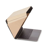 Universelt Philbert Laptop Deksel med Solskjerm og Integrert Privacy 12–14" – Beige