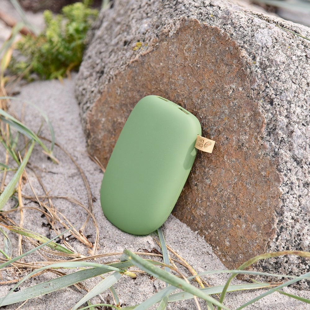 GreyLime 18W Power Stone II 10.400 mAh - PowerBank USB-A & USB-C - Grønn