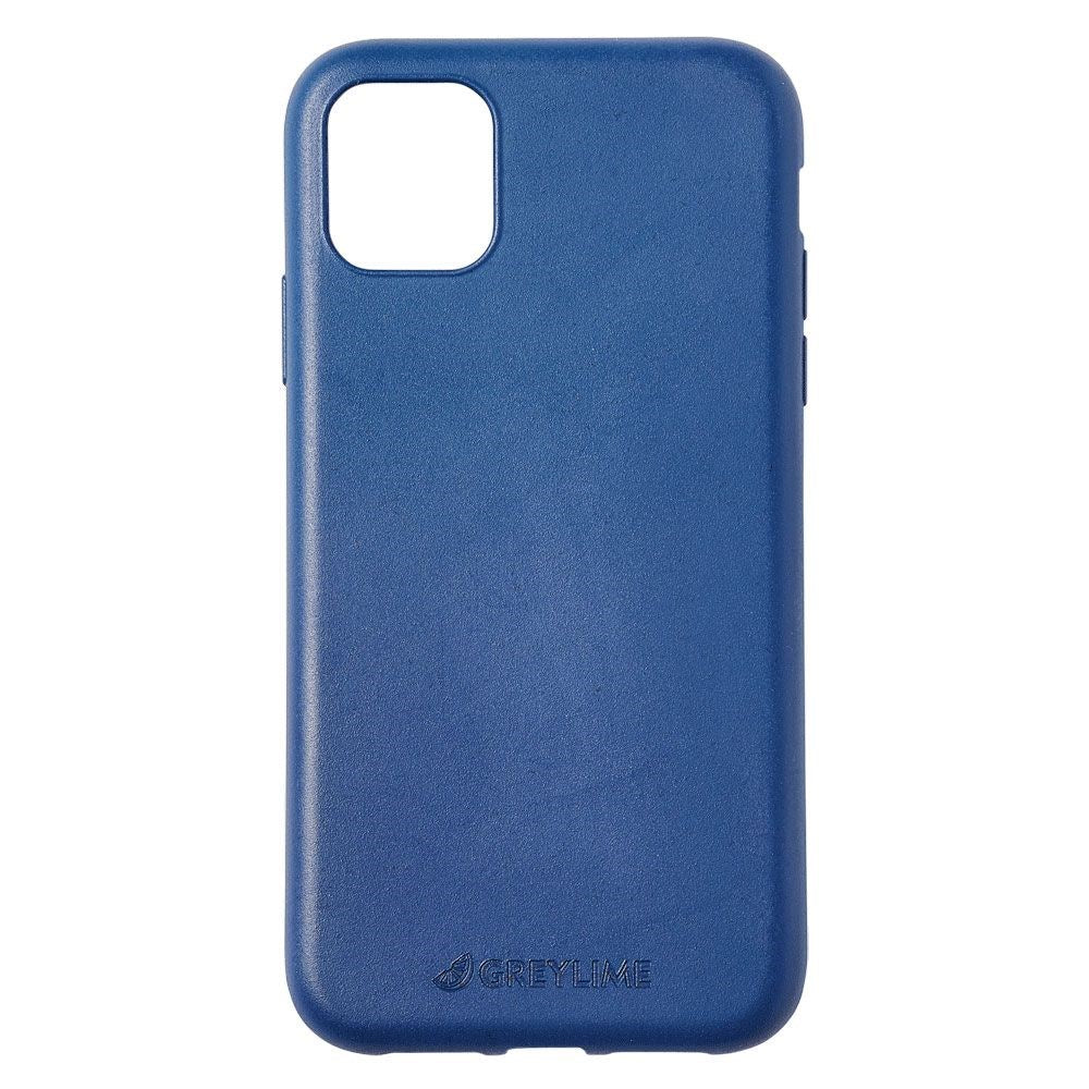 iPhone 11 GreyLime 100% Plantebasert Deksel - Navy Blue - Kjøp et Deksel & Plant et Tre