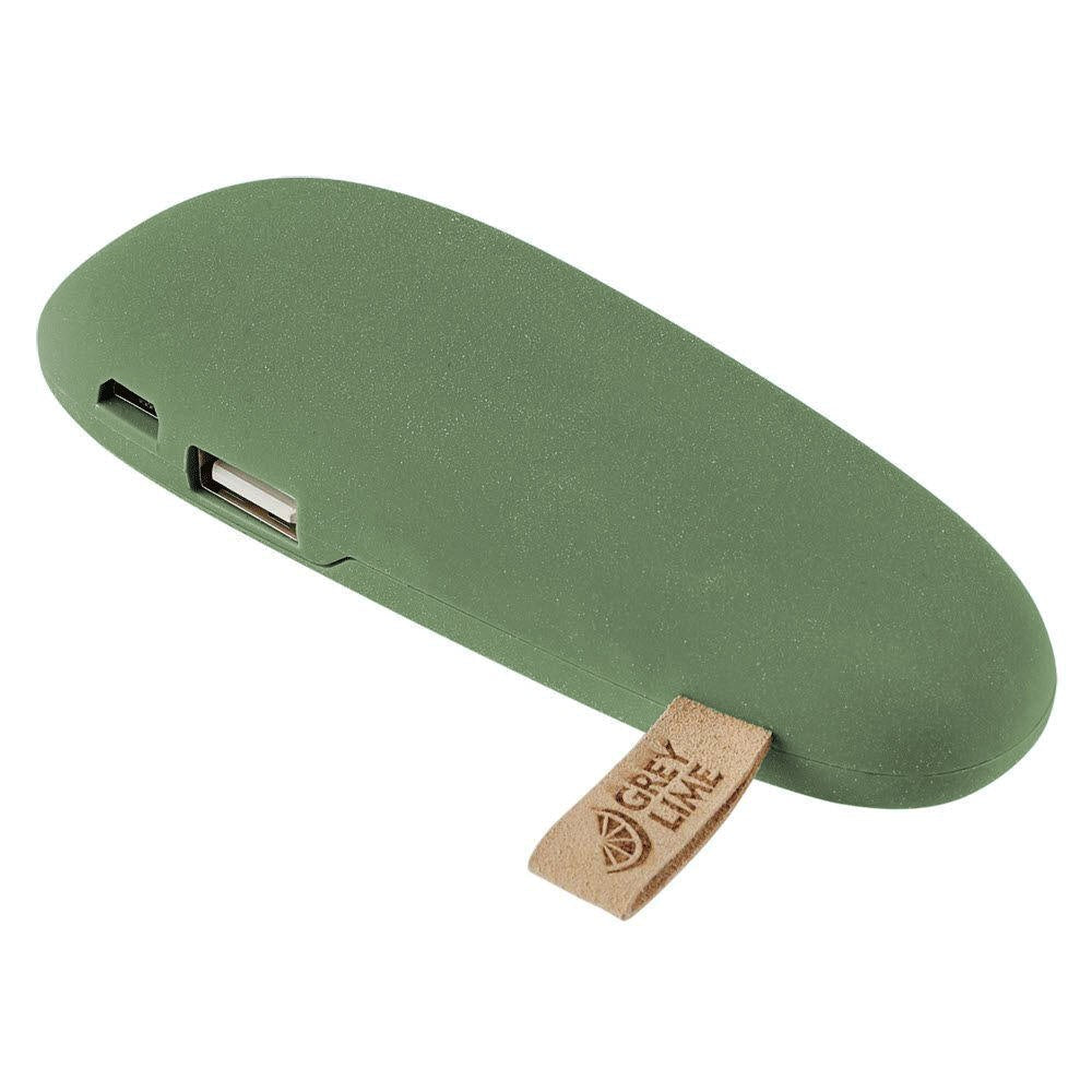 GreyLime 5W Power Stone 2.600 mAh - PowerBank USB-A - Grønn