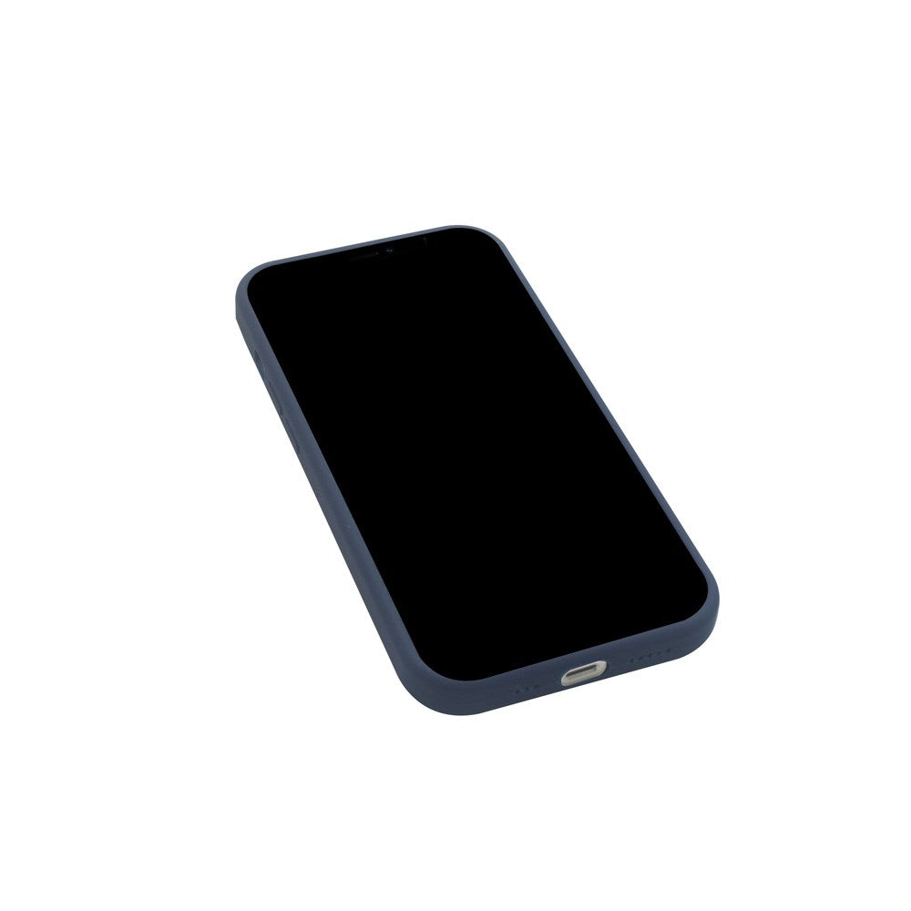 GreenMind iPhone 12 Mini Fôret Silikon Deksel - Blå