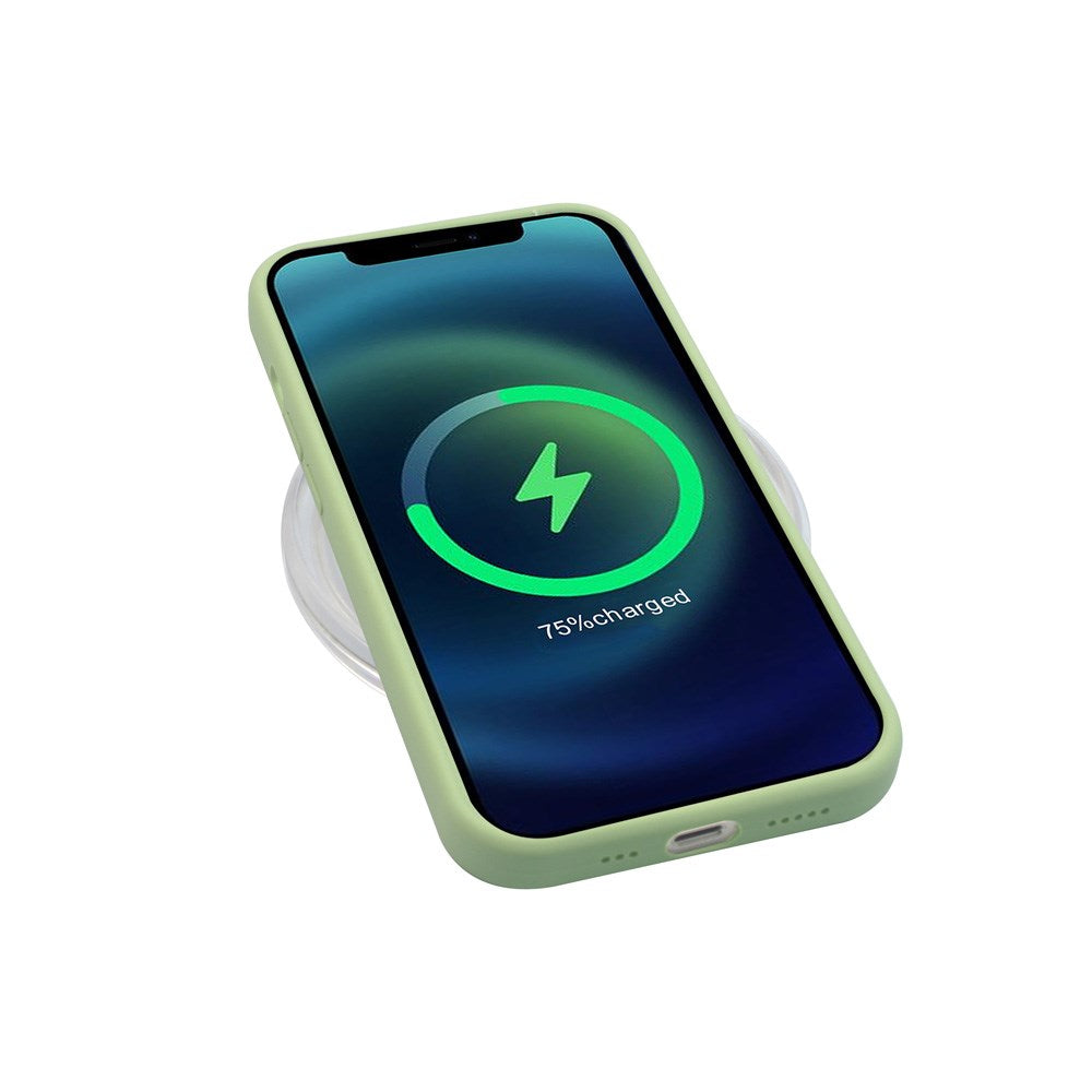 GreenMind iPhone 13 Fôret Silikon Deksel - Grønn