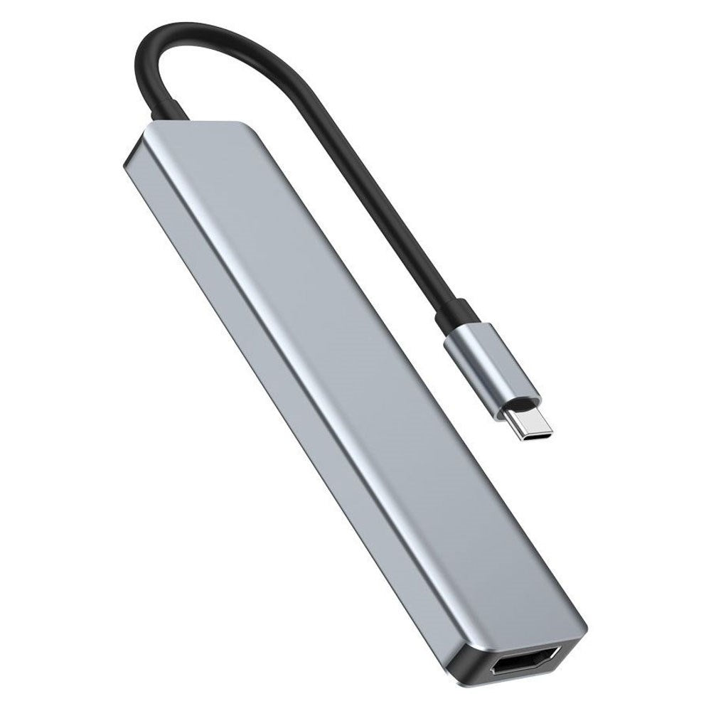 Lippa 7-i-1 60W Multiport USB-C Hub - Sølv