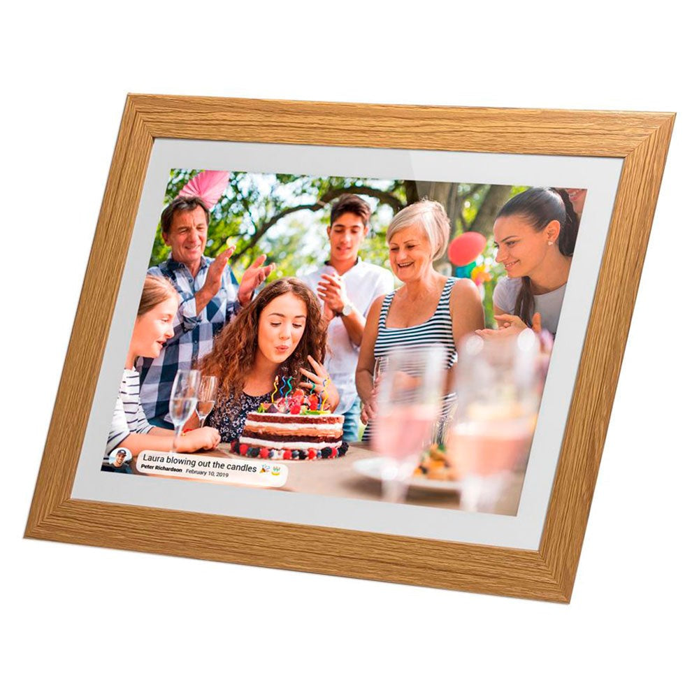 Lippa 10" Smart WiFi Frameo Fotoramme (28,8 x 21 cm) - Trefarget