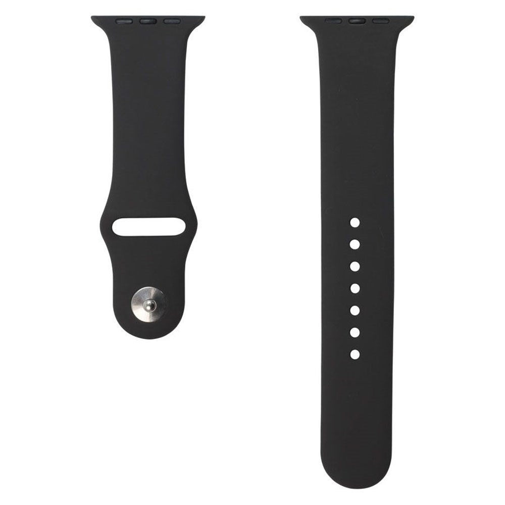 Apple Watch (42/44/SE/45/46/49 mm) Lippa Silikon Stropp – Mørkegrå