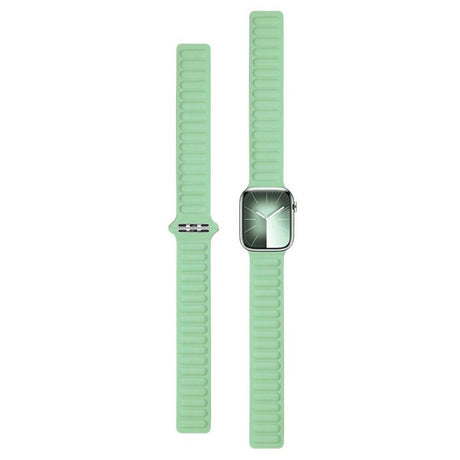 Lippa Apple Watch (42/44/SE/45/46/49mm) Magnetisk Skinnreim - Turkis