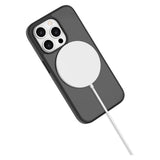 iPhone 15 Pro Lippa Hybrid Plast Deksel med 360 Roterende Kickstand – MagSafe Kompatibelt – Matt / Svart