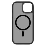 iPhone 15 Lippa Hybrid Plast Deksel – MagSafe Kompatibelt – Matt / Svart