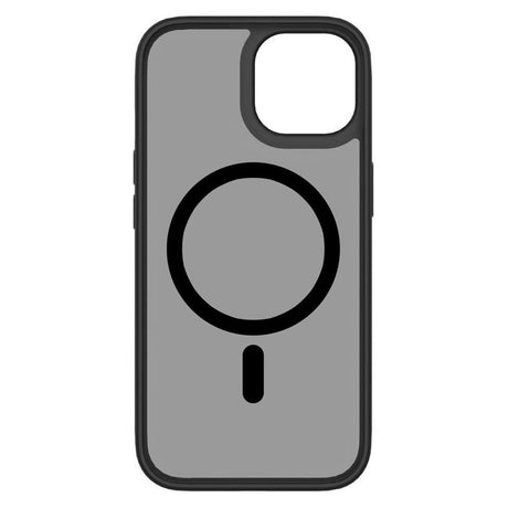 iPhone 15 Lippa Hybrid Plast Deksel – MagSafe Kompatibelt – Matt / Svart