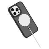 iPhone 15 Pro Lippa Hybrid Plast Deksel – MagSafe Kompatibelt – Matt / Svart