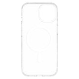 iPhone 15 Lippa Hybrid Plast Deksel – MagSafe Kompatibelt – Gjennomsiktig / Hvit