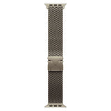 Apple Watch (38/40/SE/41/42 mm) Lippa Rustfritt Stålstropp med Lås – Gull