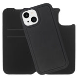 iPhone 15 Lippa 2-i-1 Wallet Flip Deksel - Svart