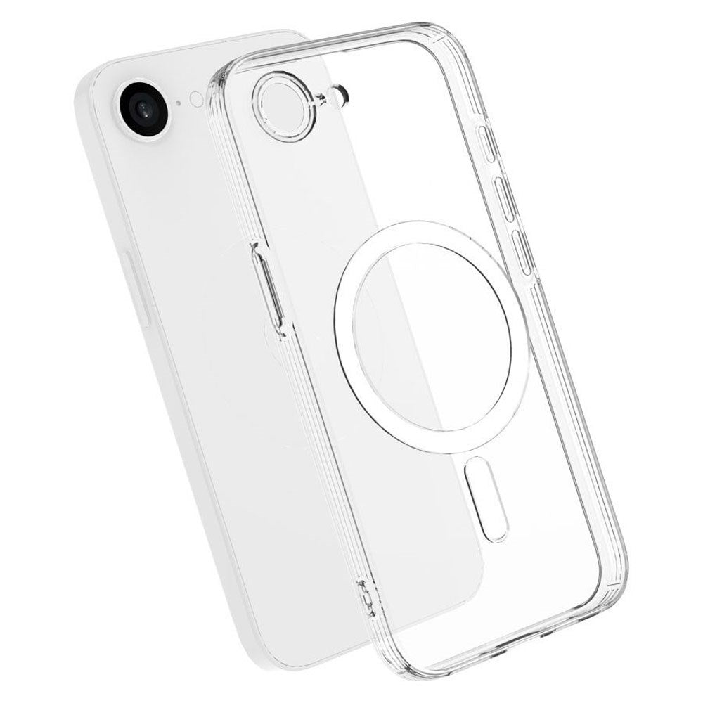 iPhone 17e / 16e Lippa Fleksibelt Plast Deksel - MagSafe Kompatibel - Gjennomsiktig
