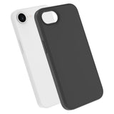 iPhone 17e / 16e Lippa Silikon Deksel - MagSafe Kompatibel - Svart