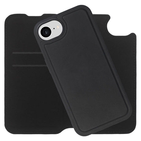 iPhone 17e / 16e Lippa 2-i-1 Wallet Flip Deksel - Svart