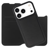 iPhone 17 Pro Lippa 2-i-1 Wallet Flip Deksel - Svart