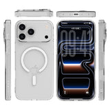iPhone 17 Pro Max Lippa Fleksibelt Plast Deksel - MagSafe Kompatibel - Gjennomsiktig