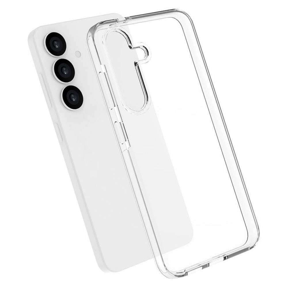 Samsung Galaxy S25 Lippa Fleksibelt Plast Deksel - Gjennomsiktig