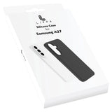 Samsung Galaxy A37 Lippa Silikon Deksel - Svart