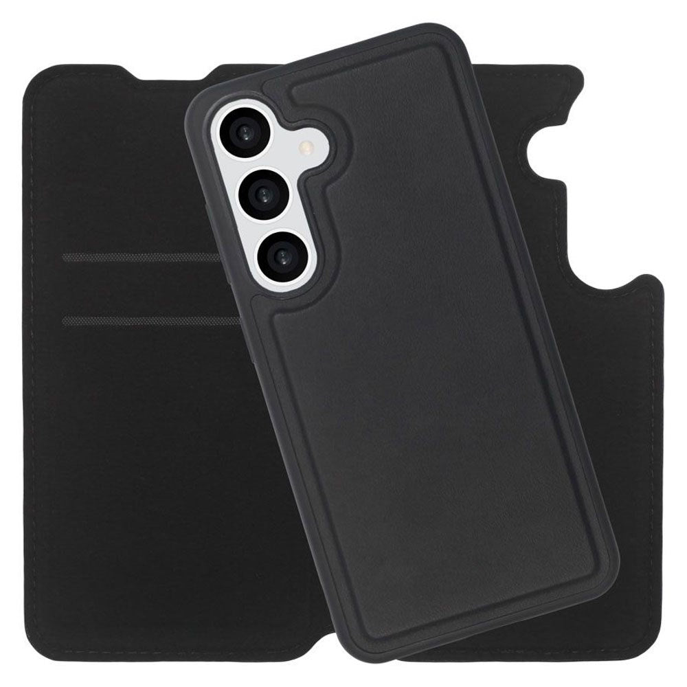 Samsung Galaxy S26 Lippa 2-i-1 Wallet Flip Deksel - Svart
