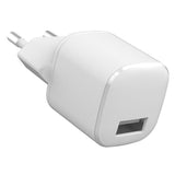 eSTUFF INFINITE 12W USB-A Vegglader - 100 % Resirkulert Plast - Hvit