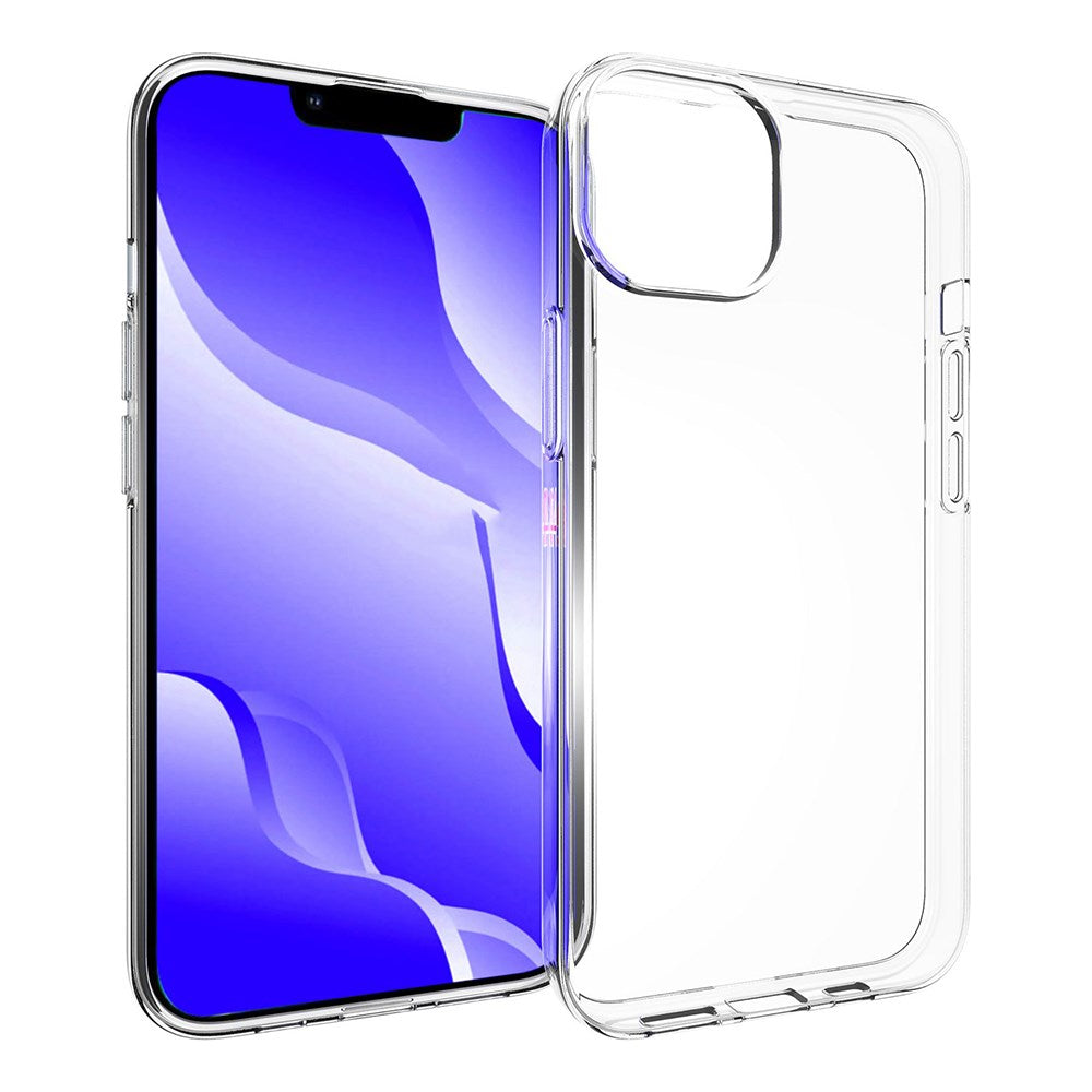 eSTUFF iPhone 14 INFINITE VIENNA Fleksibelt Plastdeksel - 100% Resirkulert Plast - Gjennomsiktig