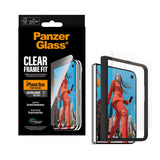iPhone Duo PanzerGlass Skjermbeskyttelsesglass FrameFit med EasyAligner - Gjennomsiktig