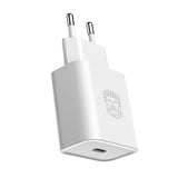 Upström Circular PD 20W Bærekraftig Vegglader med USB-C - Hvit