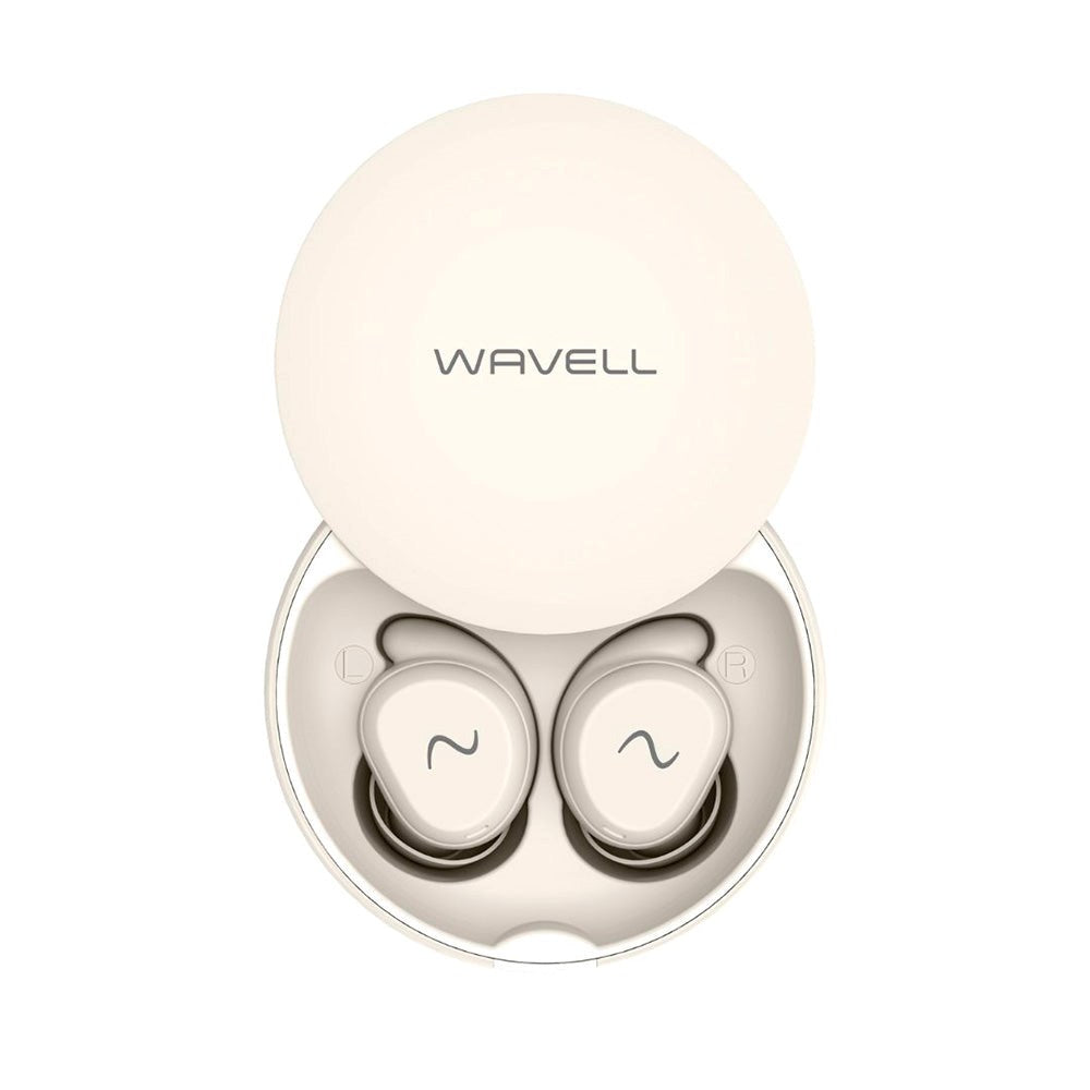 Wavell 3 Light Comfort True Trådløse Hodetelefoner - In-Ear - Hvit