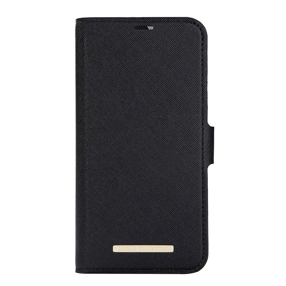Onsala iPhone 14 Plus ONSALA Fashion Collection PU Skinn Flipdeksel med Magnet & Lommebok - Midnight Black