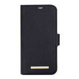 GEAR iPhone 14 Pro ONSALA Fashion Collection PU Skinn Flipdeksel med Magnet & Lommebok - Midnight Black