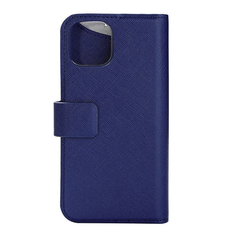 Onsala iPhone 14 / 13 ONSALA Fashion Collection PU Skinn Flipdeksel med Magnet & Lommebok - Navy Blue