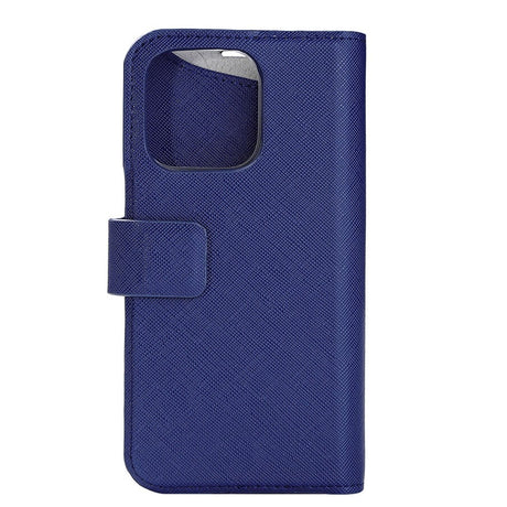 Onsala iPhone 14 Pro ONSALA Fashion Collection PU Skinn Flipdeksel med Magnet & Lommebok - Navy Blue