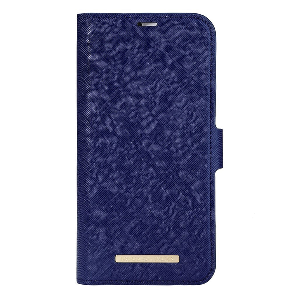 Onsala iPhone 14 Pro Max ONSALA Fashion Collection PU Skinn Flipdeksel med Magnet & Lommebok - Navy Blue