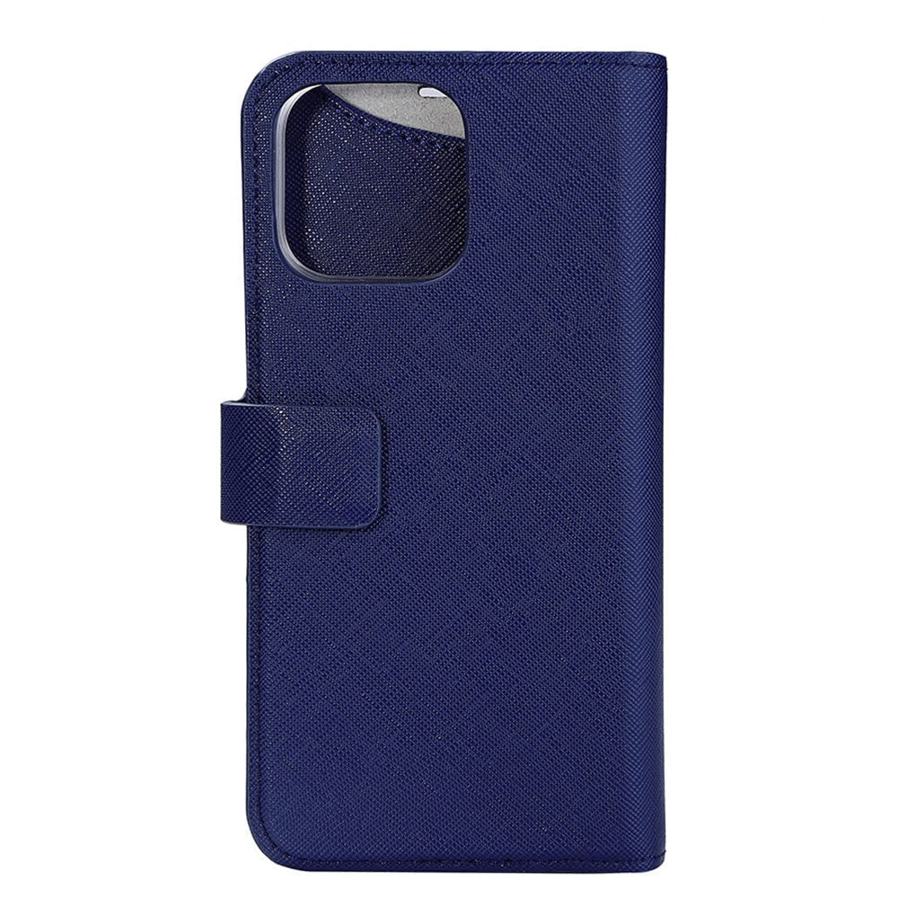 Onsala iPhone 14 Pro Max ONSALA Fashion Collection PU Skinn Flipdeksel med Magnet & Lommebok - Navy Blue