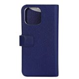 Onsala iPhone 14 Pro Max ONSALA Fashion Collection PU Skinn Flipdeksel med Magnet & Lommebok - Navy Blue