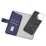 Onsala iPhone 14 Pro Max ONSALA Fashion Collection PU Skinn Flipdeksel med Magnet & Lommebok - Navy Blue
