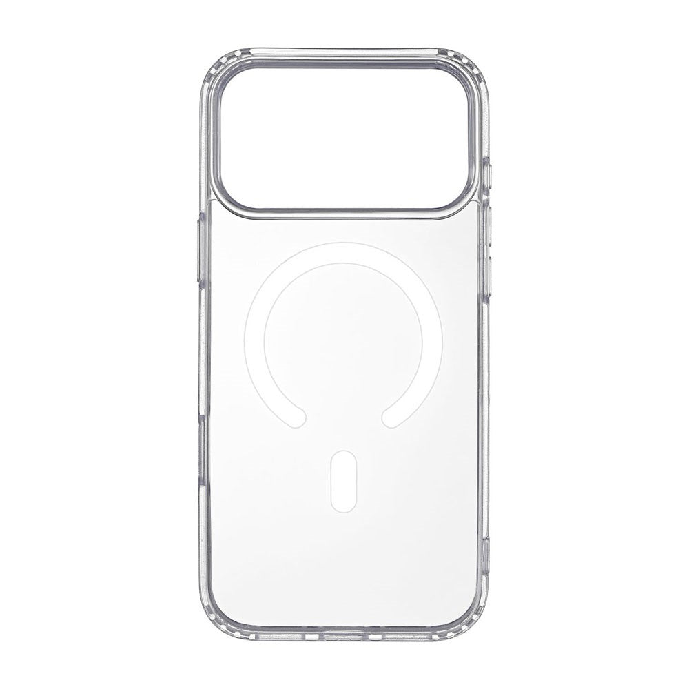 iPhone 17 Pro Max Onsala Hybrid Plast Deksel - MagSafe Kompatibel - Gjennomsiktig