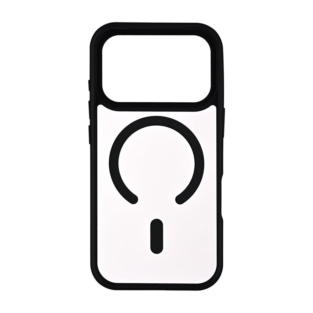 iPhone 17 Pro Onsala Bumper Case - MagSafe Kompatibel - Gjennomsiktig / Svart